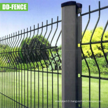 Galvanized Welded Curved 3D Wire Mesh Fence